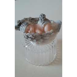 Marturii din sapun bebe pe aripi ingeras pentru botez baietei si fetite Marturii din sapun bebe pe aripi ingeras pentru botez baietei si fetite